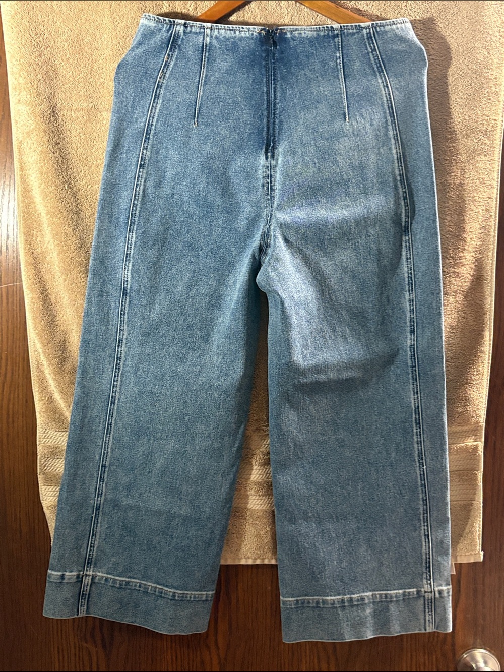 White House Black Market Medium Blue Denim High-Rise Jeans - Picture 3 of 5